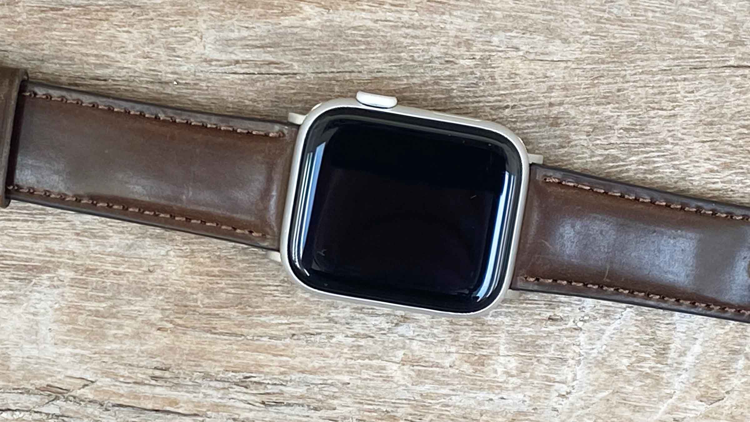 RIOS1931 Shell Cordovan & Tanned Leather Apple Watch Bands