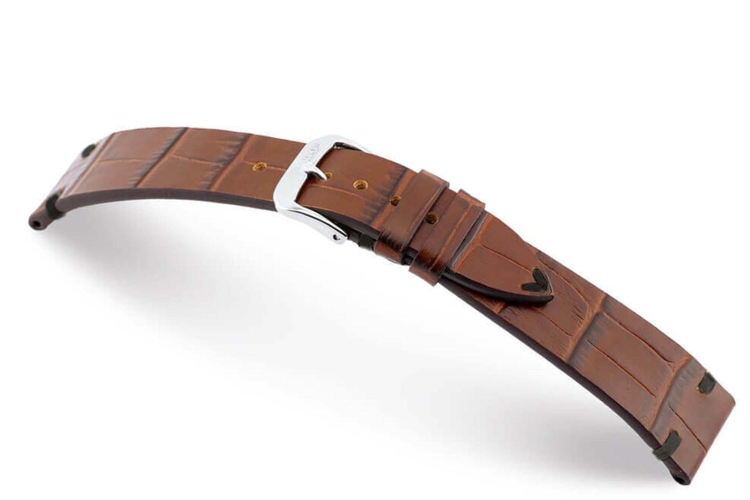 RIOS1931 Embossed Leather Watch Straps 