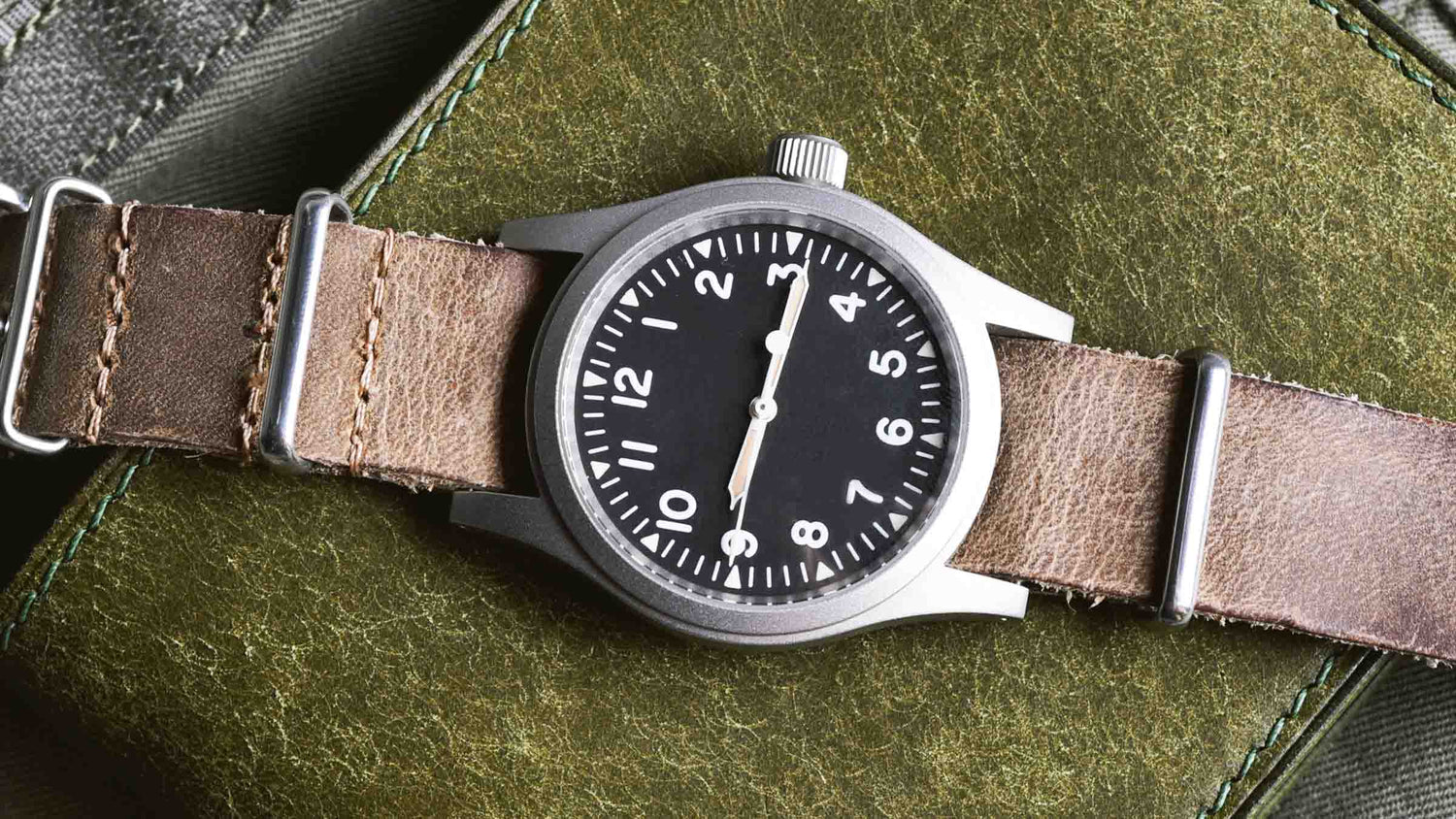RIOS1931 One-Piece Leather Watch Straps 