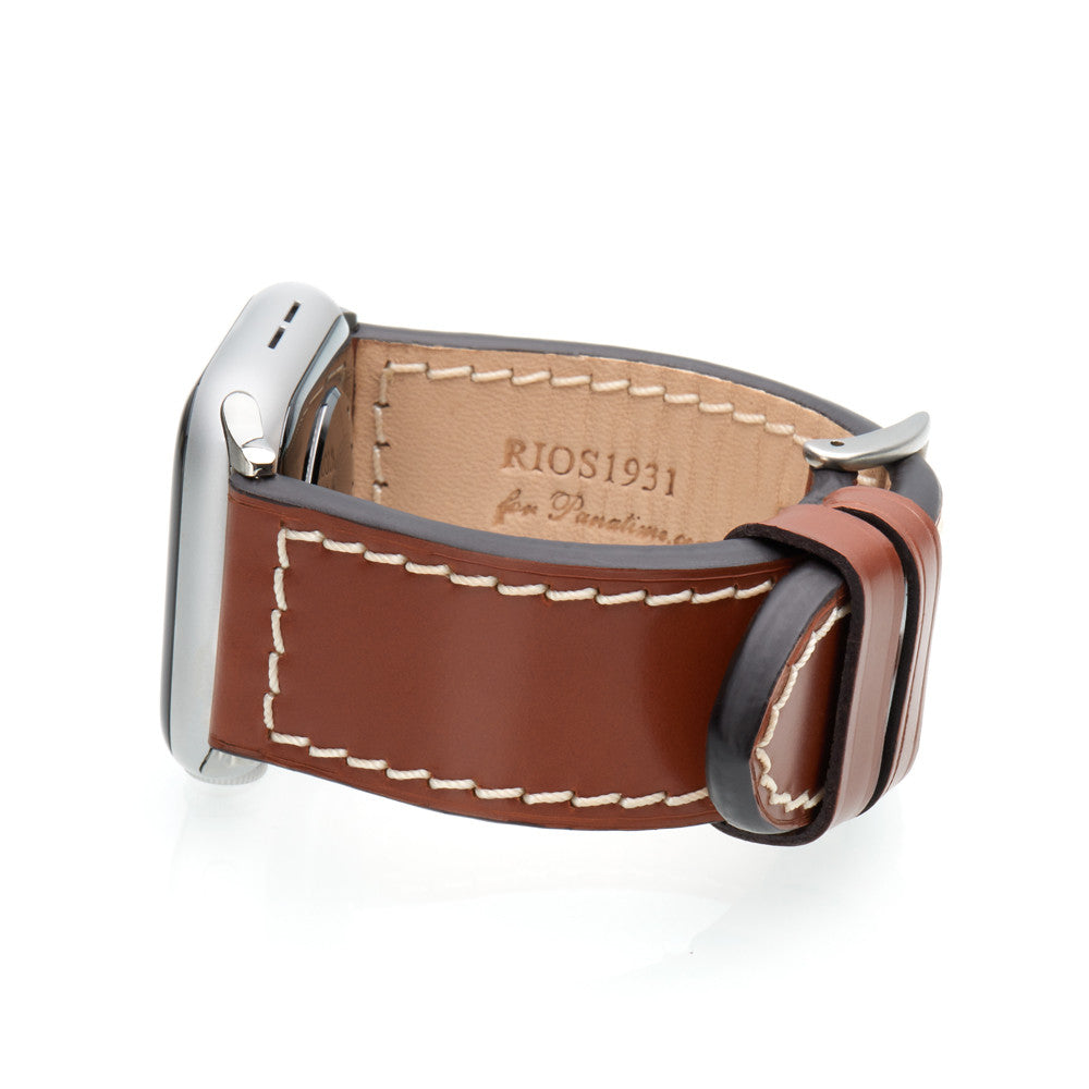 Apple Watch | Shell Cordovan Watch Band | Cognac
