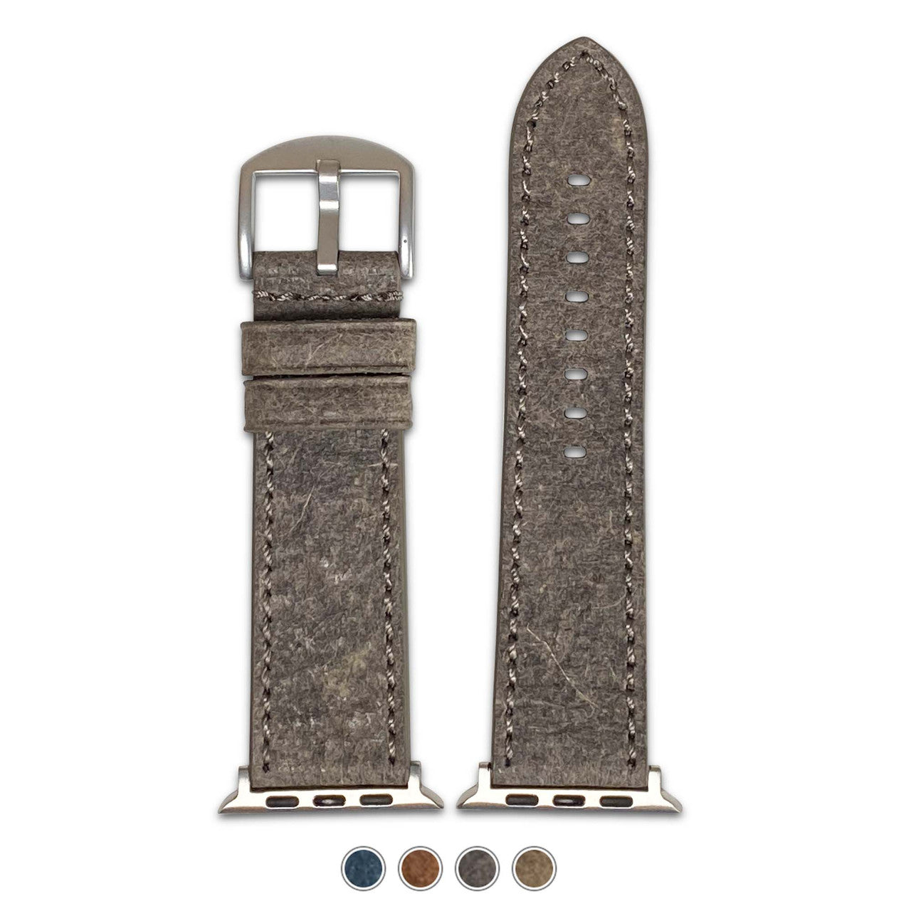 Apple Watch | Malai Vegan Coconut Leather Watch Band | Grey
