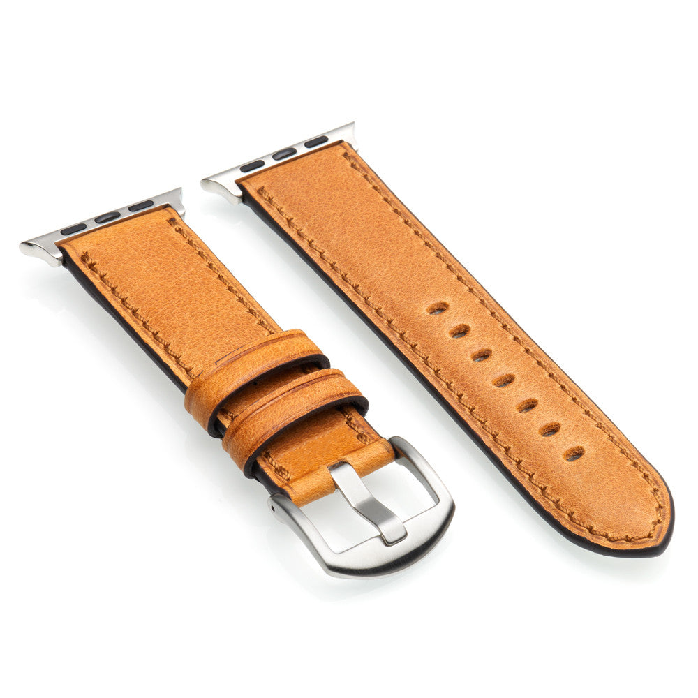Apple Watch | Vintage Leather Watch Band | Hickory