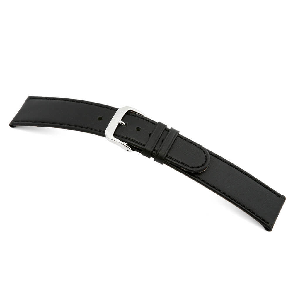 Cow Leather Watch Band | Black | Ecco