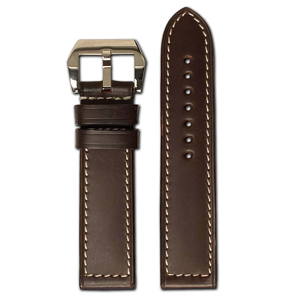 Mocha Tanned Leather Watch Band | Firenze | For Panerai