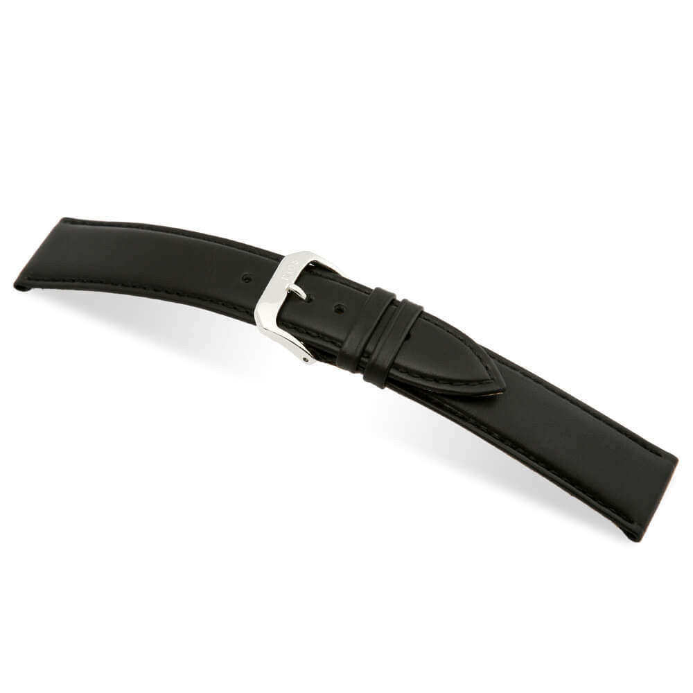Calf Leather Watch Band | Black | Toscana
