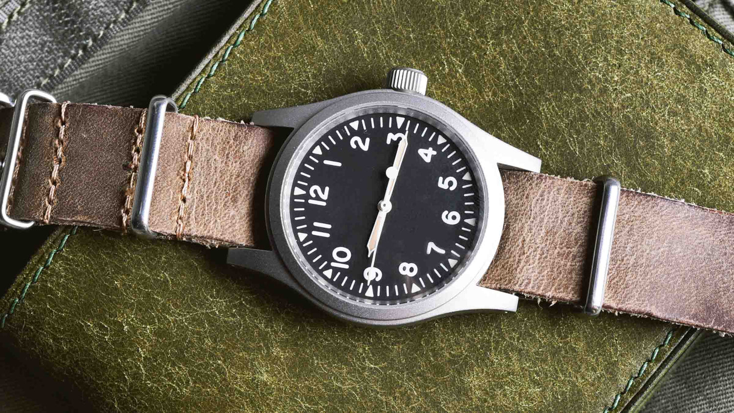 RIOS1931 One-Piece Leather Watch Straps