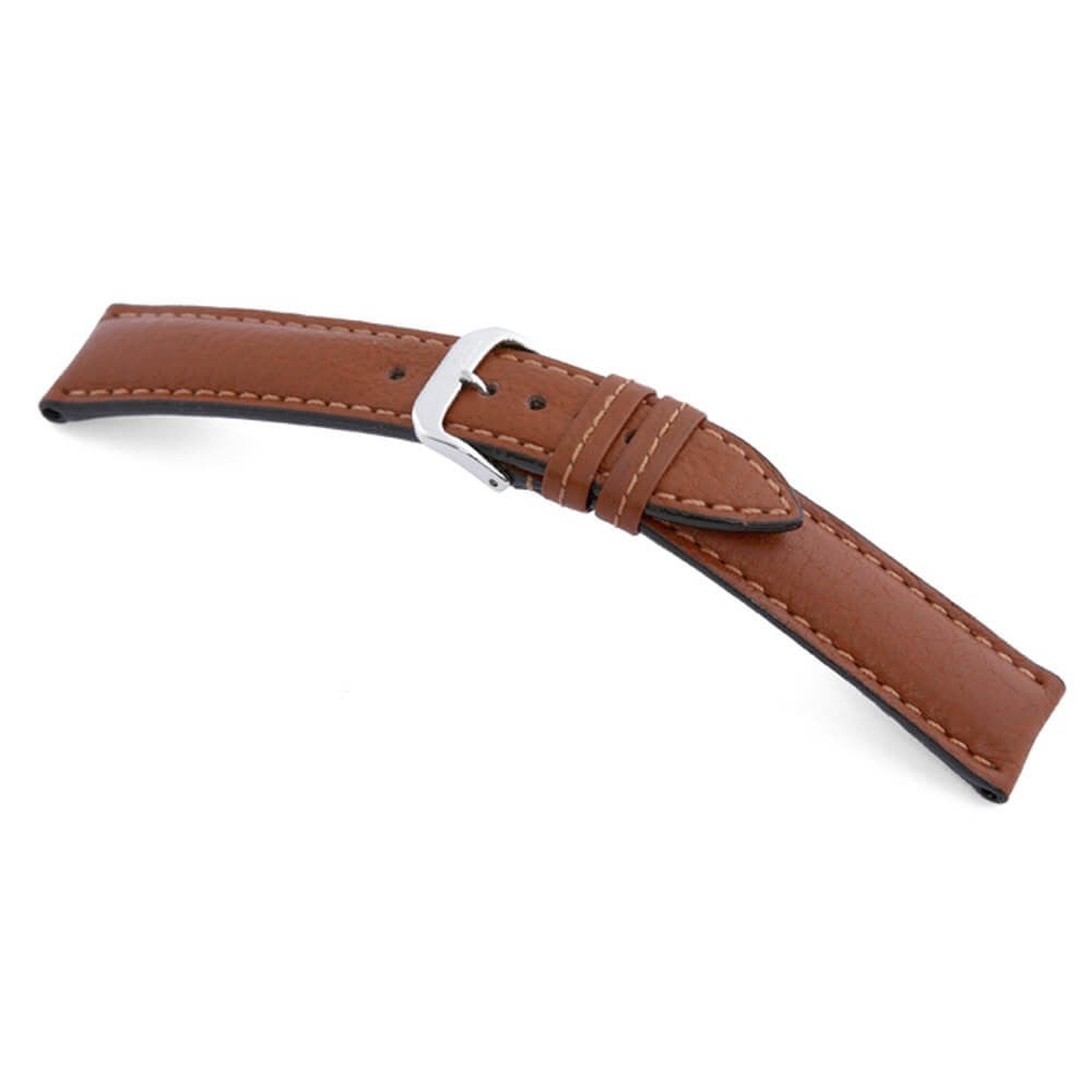 Buffalo Leather Watch Band | Cognac | Colorado