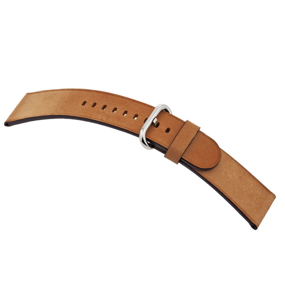 Genuine Vintage Leather Watch Band | Cognac | Life | Stitchless | For Apple Watch