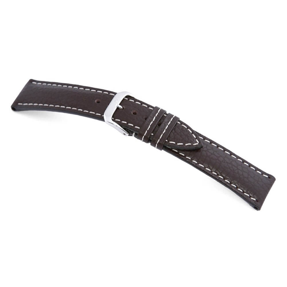 Buffalo Leather Watch Band | Mocha | Montana