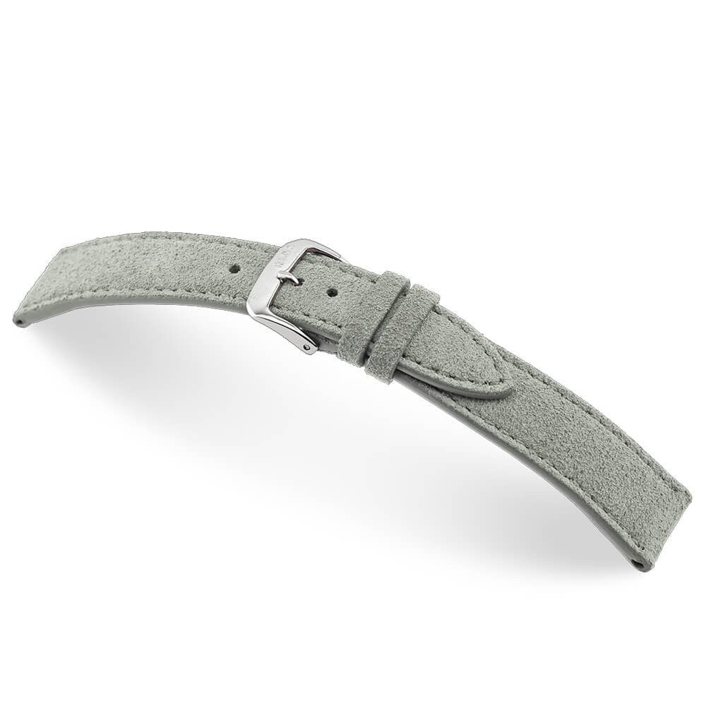 Velours Watch Band | Stone Grey | Tompson | Flat