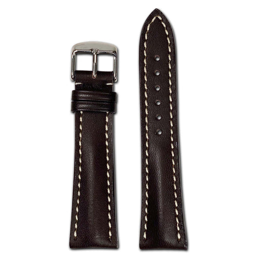 Tanned Leather Watch Band | Mocha | Tornado | For Breitling
