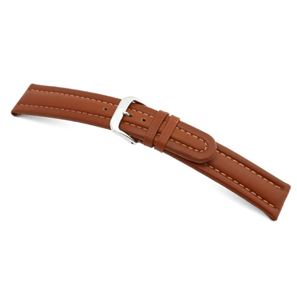 Calf Leather Watch Band | Cognac | Veneto